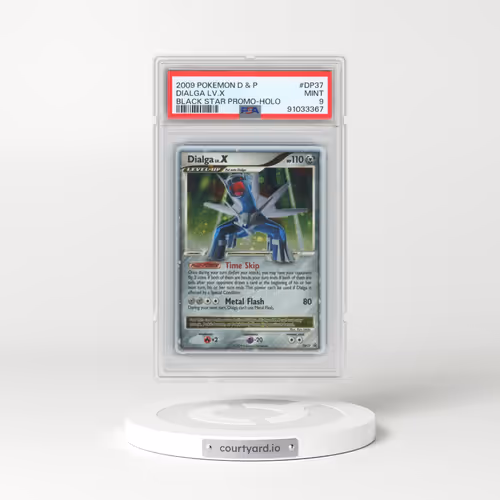 2009 Pokémon Diamond & Pearl Black Star Promo #DP37 Dialga LV.X - Holo (PSA 9 MINT)