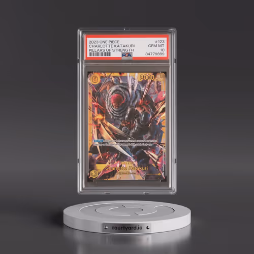 2023 One Piece OP03-Pillars of Strength #123 Charlotte Katakuri (PSA 10 GEM MINT)