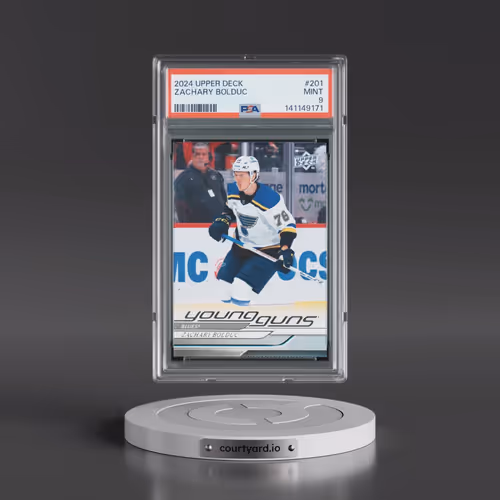2024 Upper Deck #201 Zachary Bolduc (PSA 9 MINT)