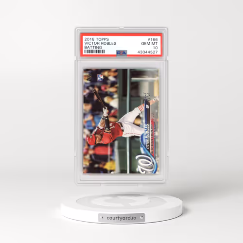 2018 Topps #166 Victor Robles (PSA 10 GEM MINT)