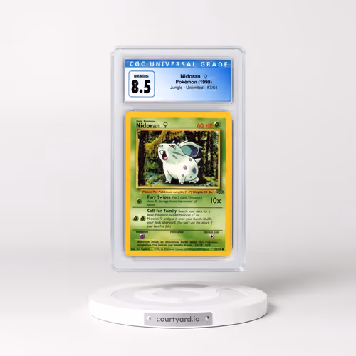 1999 Jungle #57/64 Nidoran â?? (CGC 8.5 NM-MT+)