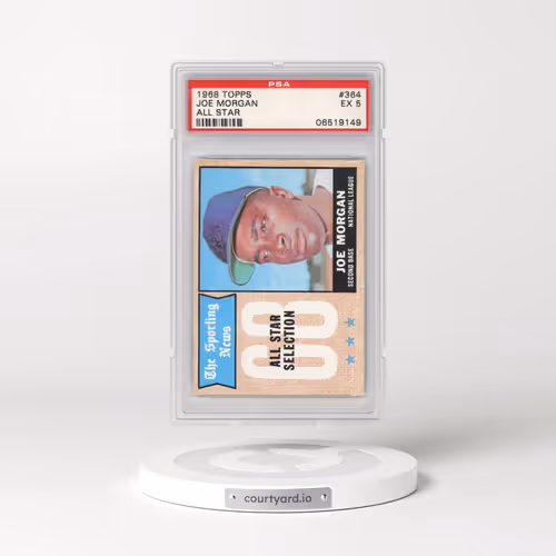 1968 Topps #364 Joe Morgan - All Star (PSA 5 EX)