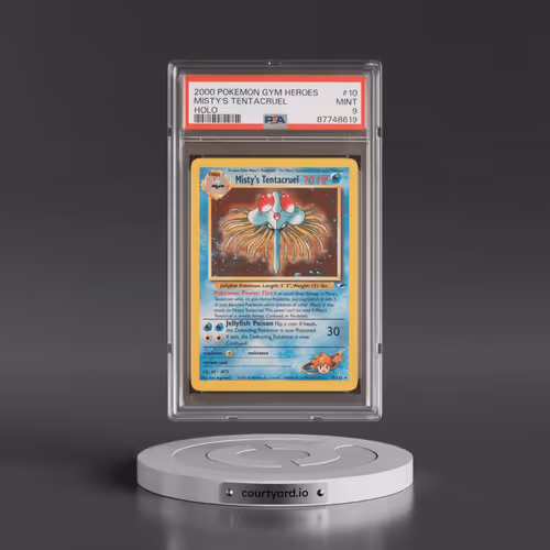 2000 Pokémon Gym Heroes #10 Misty's Tentacruel - Holo (PSA 9 MINT)