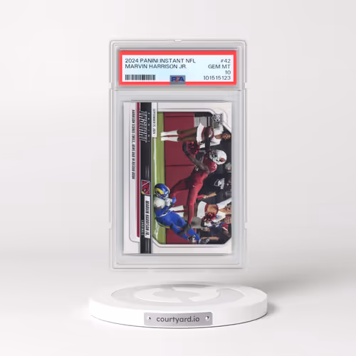 2024 Panini Instant NFL #42 Marvin Harrison Jr. (PSA 10 GEM MINT)