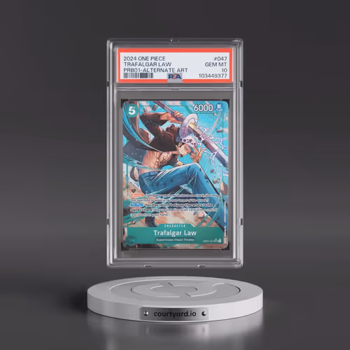 2024 One Piece PRB01-Premium Booster -One Piece Card the Best #047 Trafalgar Law - Alternate Art (PS
