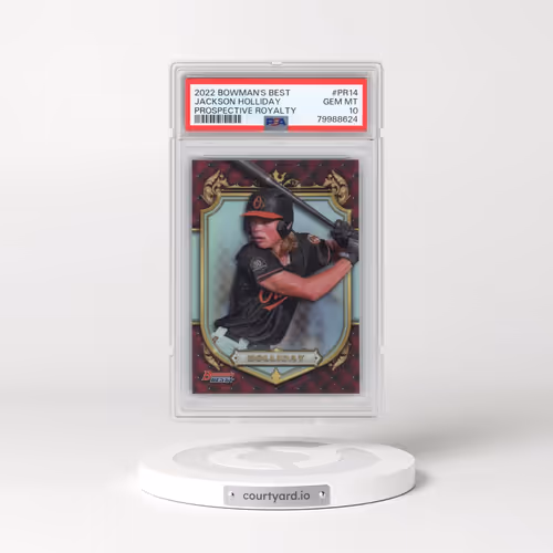 2022 Bowman's Best Prospective Royalty #PR14 Jackson Holliday (PSA 10 GEM MINT)
