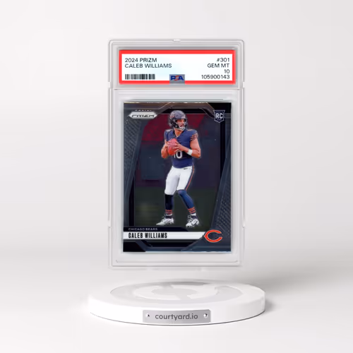 2024 Panini Prizm #301 Caleb Williams (PSA 10 GEM MINT)