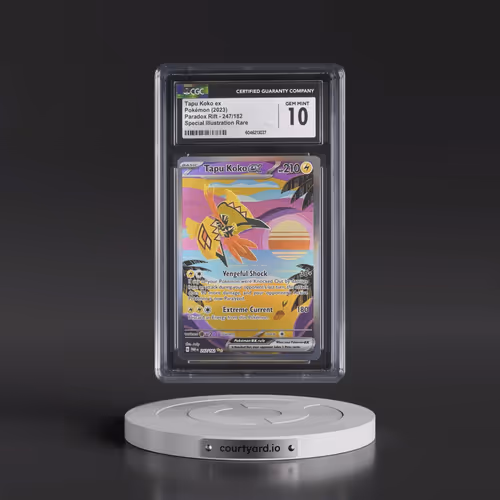 2023 Paradox Rift - PAR EN #247/182 Tapu Koko ex - Special Illustration Rare (CGC 10 GEM MINT)
