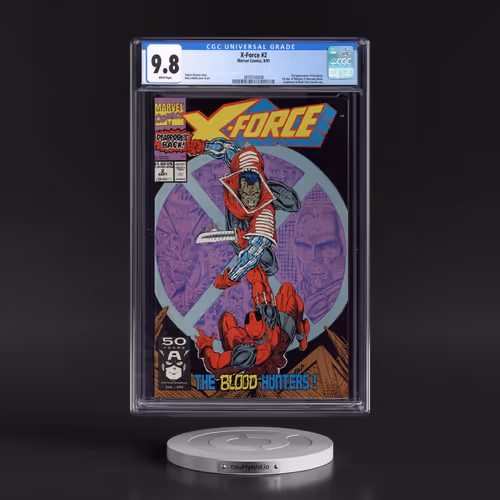 X-Force #2 CGC 9.8 White Pages (Marvel Comics, 9/91) - Universal