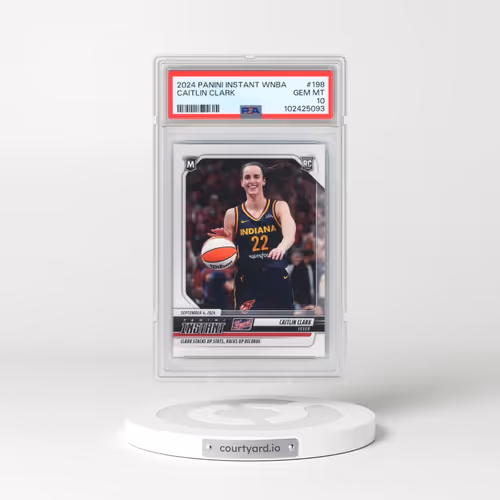 2024 Panini Instant WNBA #198 Caitlin Clark (PSA 10 GEM MINT)