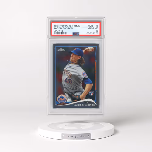2014 Topps Chrome Update #MB-19 Jacob DeGrom (PSA 10 GEM MINT)
