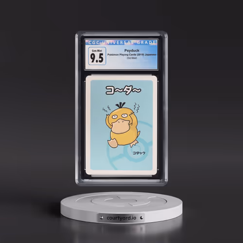 2019 Pokémon Old Maid Psyduck (CGC 10 GEM MINT)