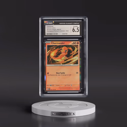 2023 Pokémon Obf EN-Obsidian Flames #026 Charmander - Charizard EX Premium Collection (CGC 6.5 EX-NM