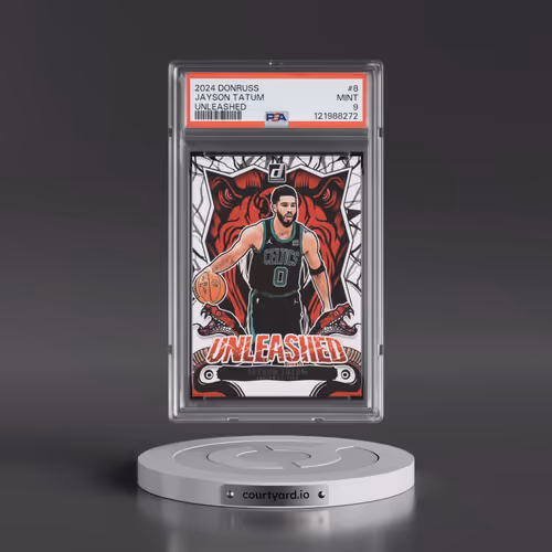 2024 Panini Donruss Unleashed #8 Jayson Tatum (PSA 9 MINT)
