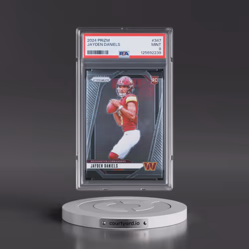 2024 Panini Prizm #347 Jayden Daniels (PSA 9 MINT)