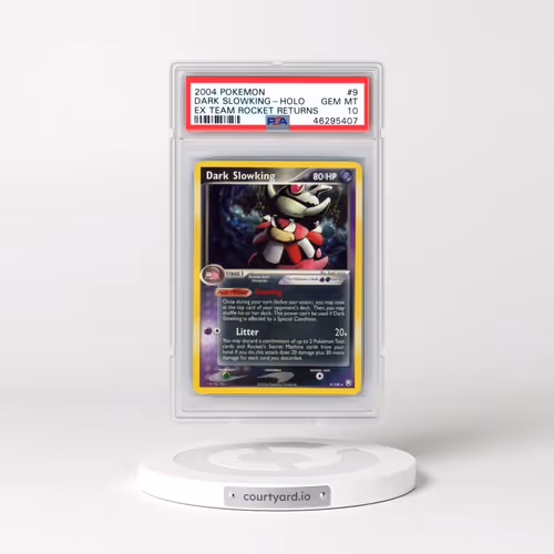2004 Pokémon EX Team Rocket Returns #9 Dark Slowking - Holo (PSA 10 GEM MINT)