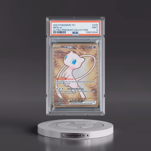2023 Pokémon 151 Ultra-Premium Collection #205 Mew EX - Holo (PSA 9 MINT)