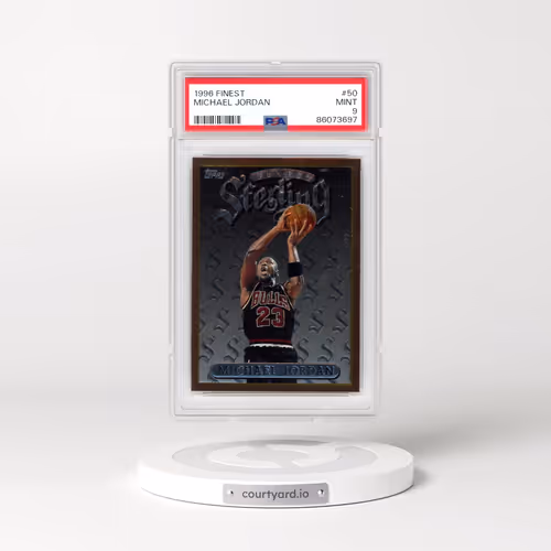 1996 Finest #50 Michael Jordan (PSA 9 MINT)