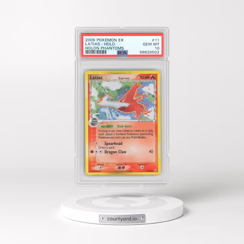 2006 Pokémon EX Holon Phantoms #11 Latias - Holo (PSA 10 GEM MINT)