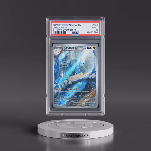 2023 Pokémon Mew EN-151 #181 Dragonair - Illustration Rare (PSA 9 MINT)