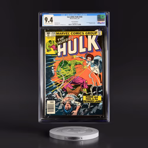 Incredible Hulk #256 CGC 9.4 Off-white to White Pages (Marvel Comics, 2/81) - Newsstand Edition
