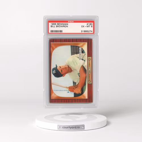 1955 Bowman #160 Bill Skowron (PSA 6 EX-MT)