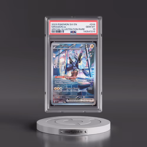 2023 Pokémon Svi EN-Scarlet & Violet #244 Miraidon EX - Holo Special Illustration Rare (PSA 10 GEM M