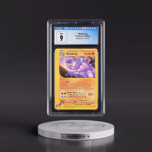 2003 Aquapolis #24/147 Nidoking (CGC 9 MINT)