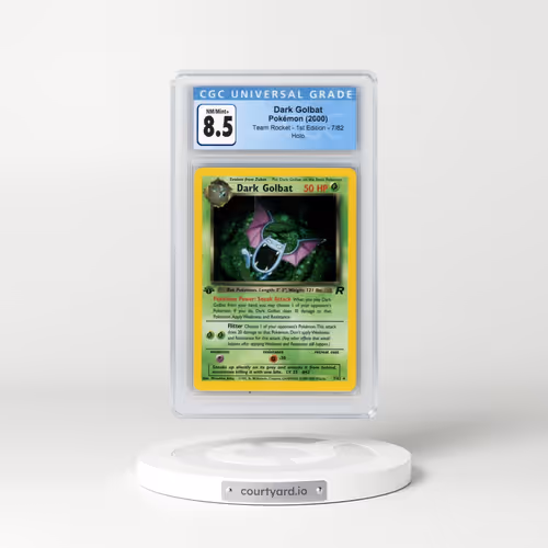2000 Team Rocket #7/82 Dark Golbat - 1st Edition Holo (CGC 8.5 NM-MT+)