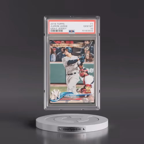 2018 Topps #1 Aaron Judge (PSA 10 GEM MINT)