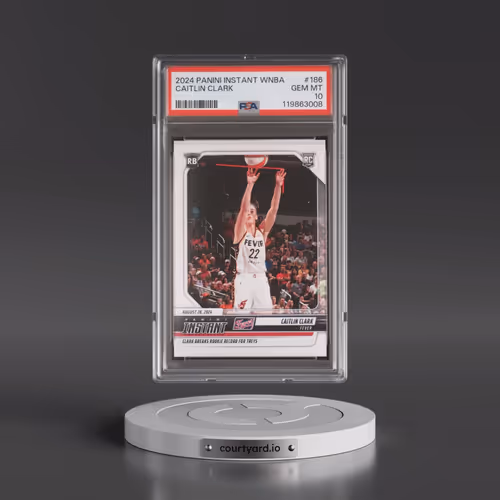 2024 Panini Instant WNBA #186 Caitlin Clark (PSA 10 GEM MINT)