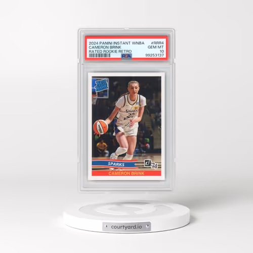 2024 Panini Instant WNBA Rated Rookie Retro #RRR4 Cameron Brink (PSA 10 GEM MINT)