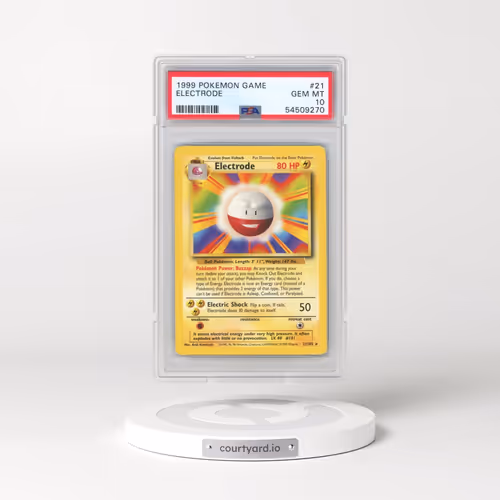 1999 Pokémon Game #21 Electrode (PSA 10 GEM MINT)
