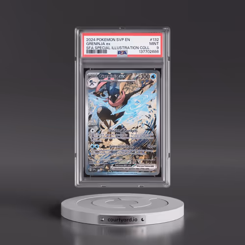 2024 Pokémon Svp EN-SV Black Star Promo #132 Greninja EX - Holo Shrouded Fable Special Illustration