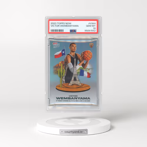 2023 Topps Now #VW4 Victor Wembanyama (PSA 10 GEM MINT)