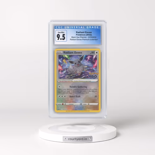 2017 Black Star Promos - Sword & Shield #SWSH230 Radiant Eevee - Holo Radiant Eevee Premium Collecti