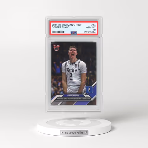 2024-25 Bowman U Now #44 Cooper Flagg (PSA 10 GEM MINT)