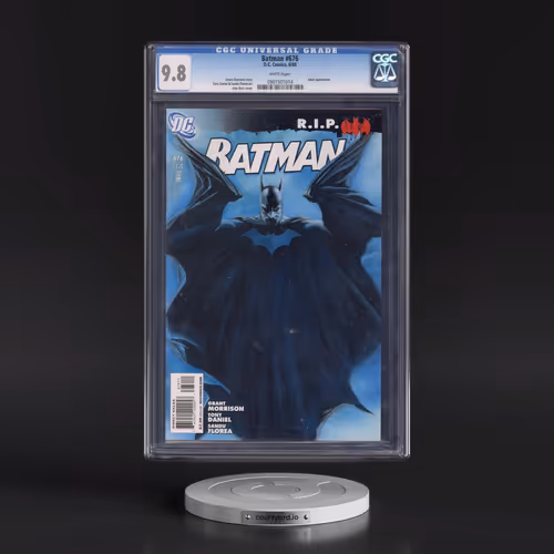 Batman #676 CGC 9.8 White Pages (DC Comics, 6/08) - Universal