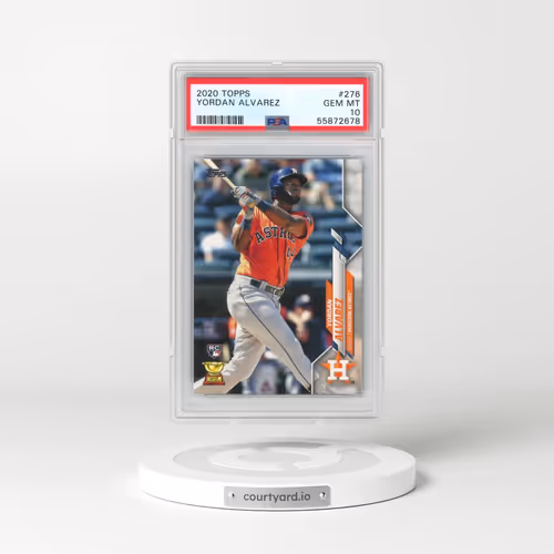 2020 Topps #276 Yordan Alvarez (PSA 10 GEM MINT)