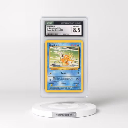 2000 Base Set 2 #50/130 Magikarp (CGC 8.5 NM-MT+)