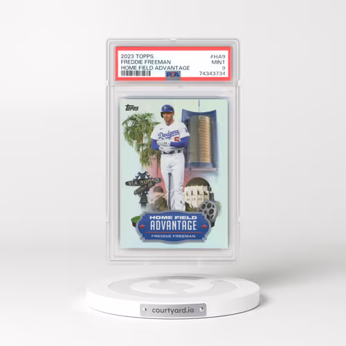2023 Topps Home Field Advantage #HA9 Freddie Freeman (PSA 9 MINT)