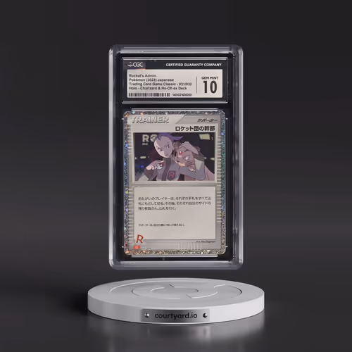 2023 Trading Card Game Classic - CLF, CLL, CLK #031/032 Rocket's Admin. - Charizard & Ho-Oh ex D