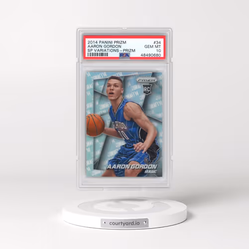 2014 Panini Prizm SP Variations #34 Aaron Gordon - Prizm (PSA 10 GEM MINT)