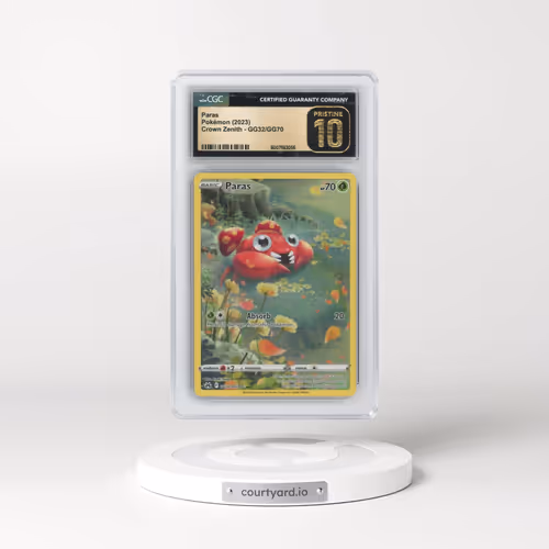 2023 Crown Zenith #GG32/GG70 Paras - Galarian Gallery Holo (CGC 10 PRISTINE)