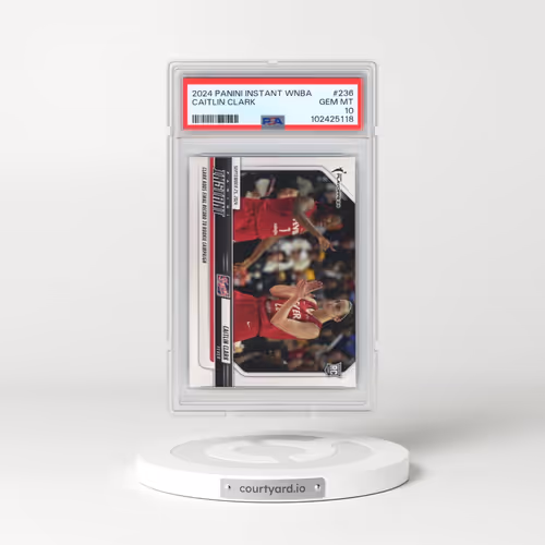 2024 Panini Instant WNBA #236 Caitlin Clark (PSA 10 GEM MINT)