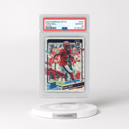 2023 Panini Donruss Optic #245 Tank Dell - Wave (PSA 10 GEM MINT)