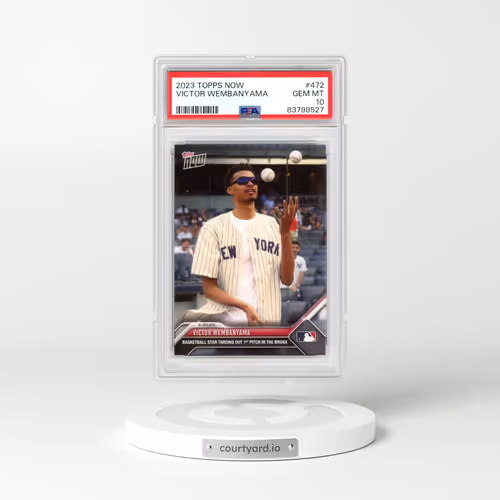 2023 Topps Now #472 Victor Wembanyama (PSA 10 GEM MINT)