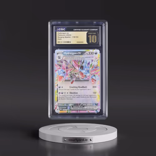2024 Pokémon Ssp EN-Surging Sparks #119 Hydreigon EX - Holo (CGC 10 PRISTINE)