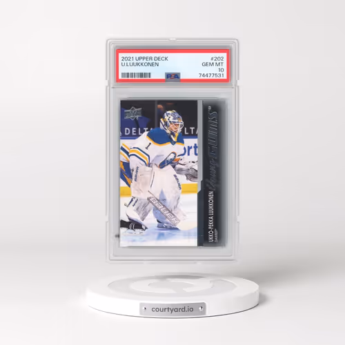 2021-2022 Upper Deck #202 Ukko-Pekka Luukkonen (PSA 10 GEM MINT)