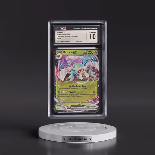 2025 Destined Rivals - DRI EN #025/182 Rabsca ex - Holo (CGC 10 GEM MINT)